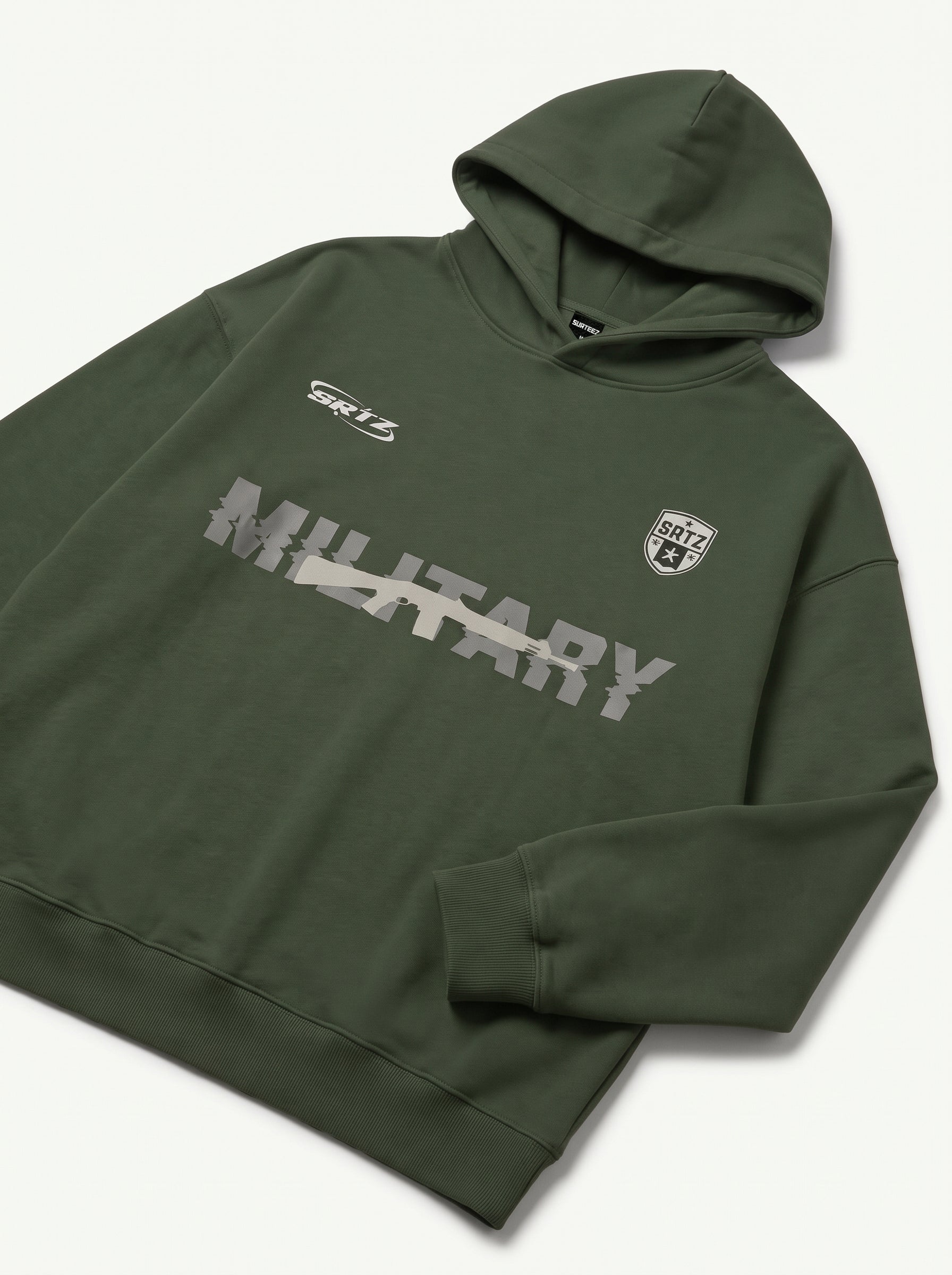 Oversize Military Hoodie