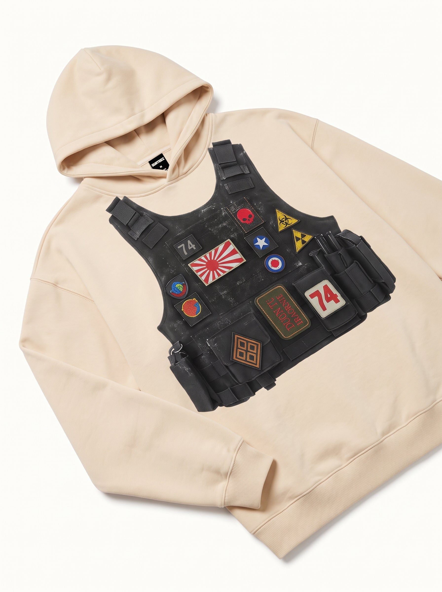 Oversize Bullet Proof Hoodie