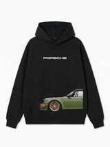 Oversize Porsche Hoodie