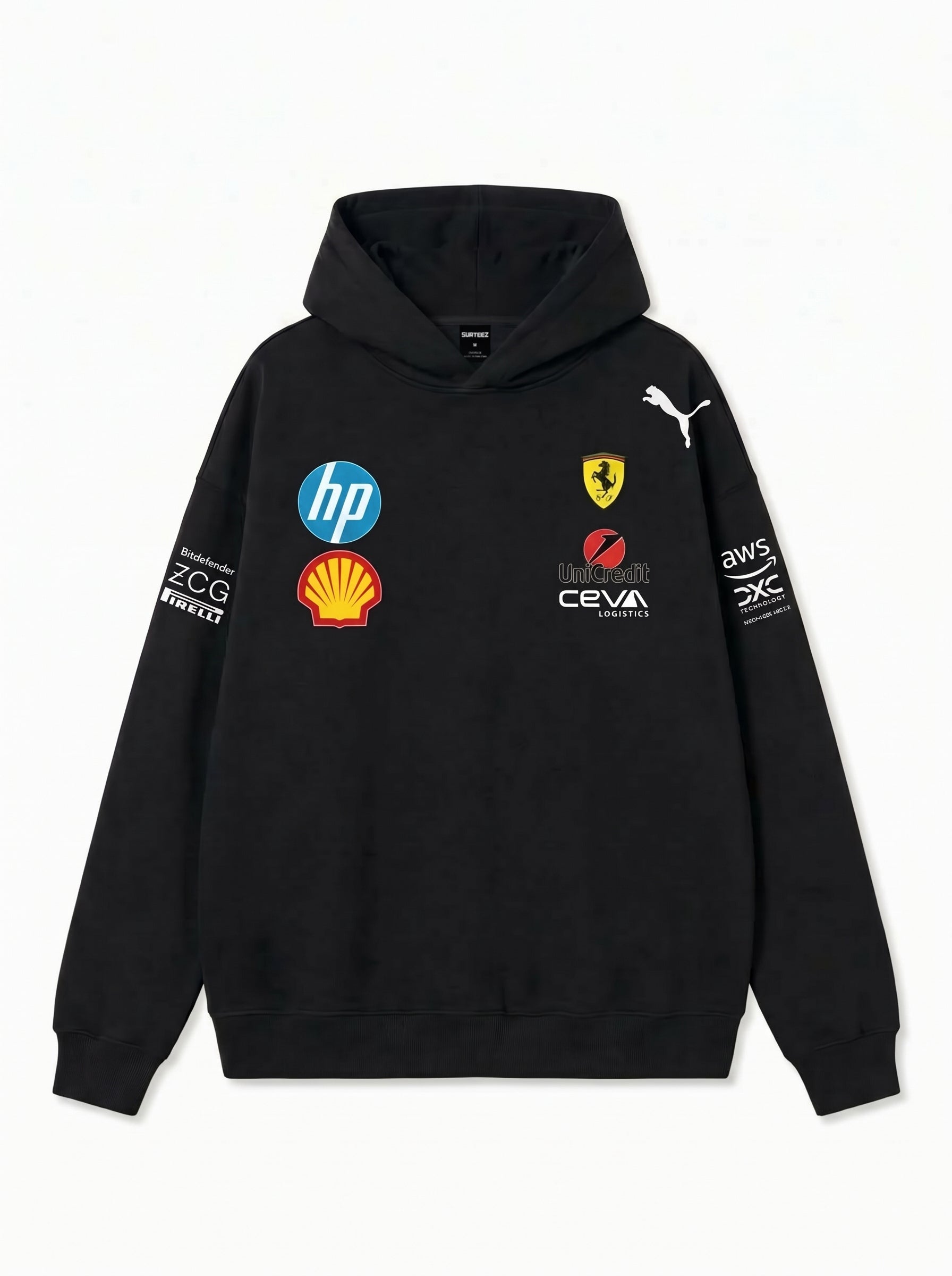 Oversize Puma Ferrari Hoodie