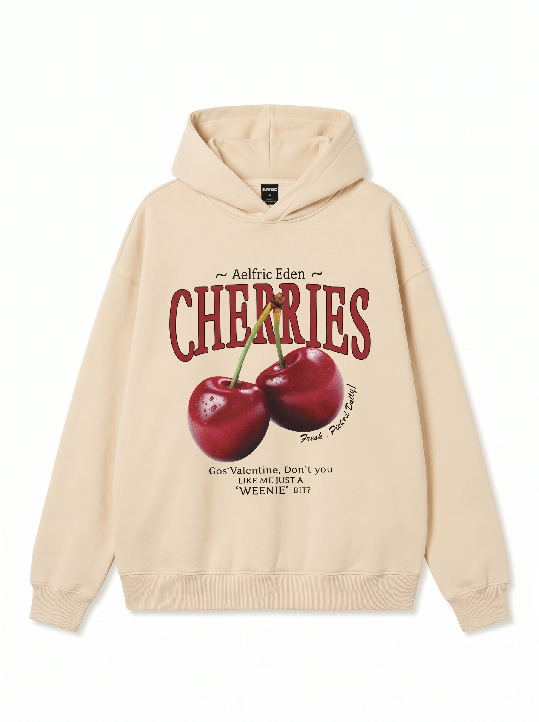 Oversize Cherries Hoodie