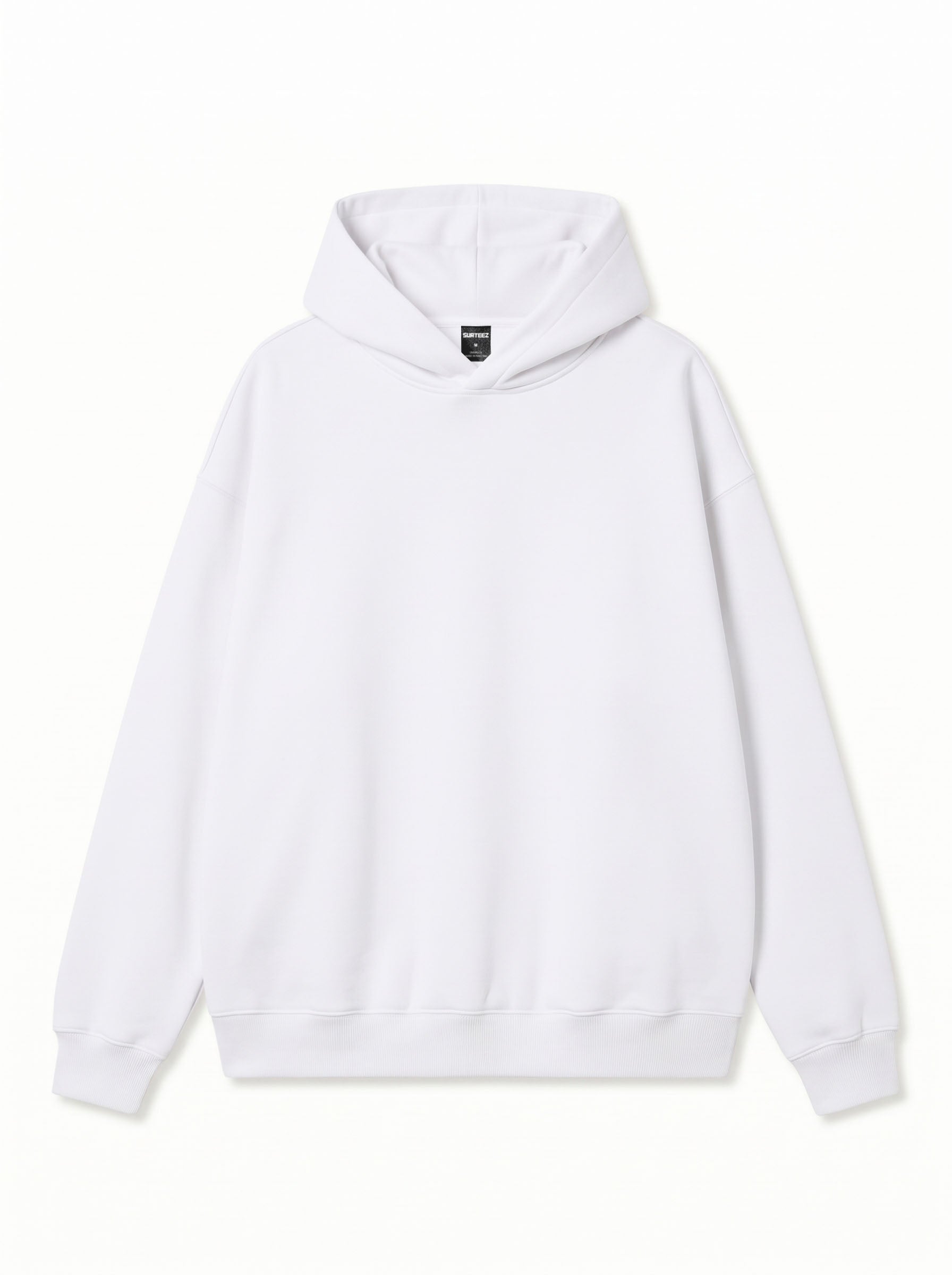 White Oversize Hoodie