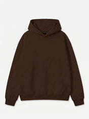 Dark Brown Oversize Hoodie