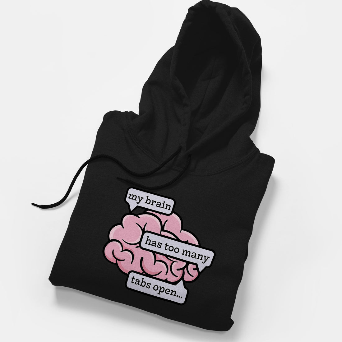 Open Tabs Fleece Hoodie - Surteez