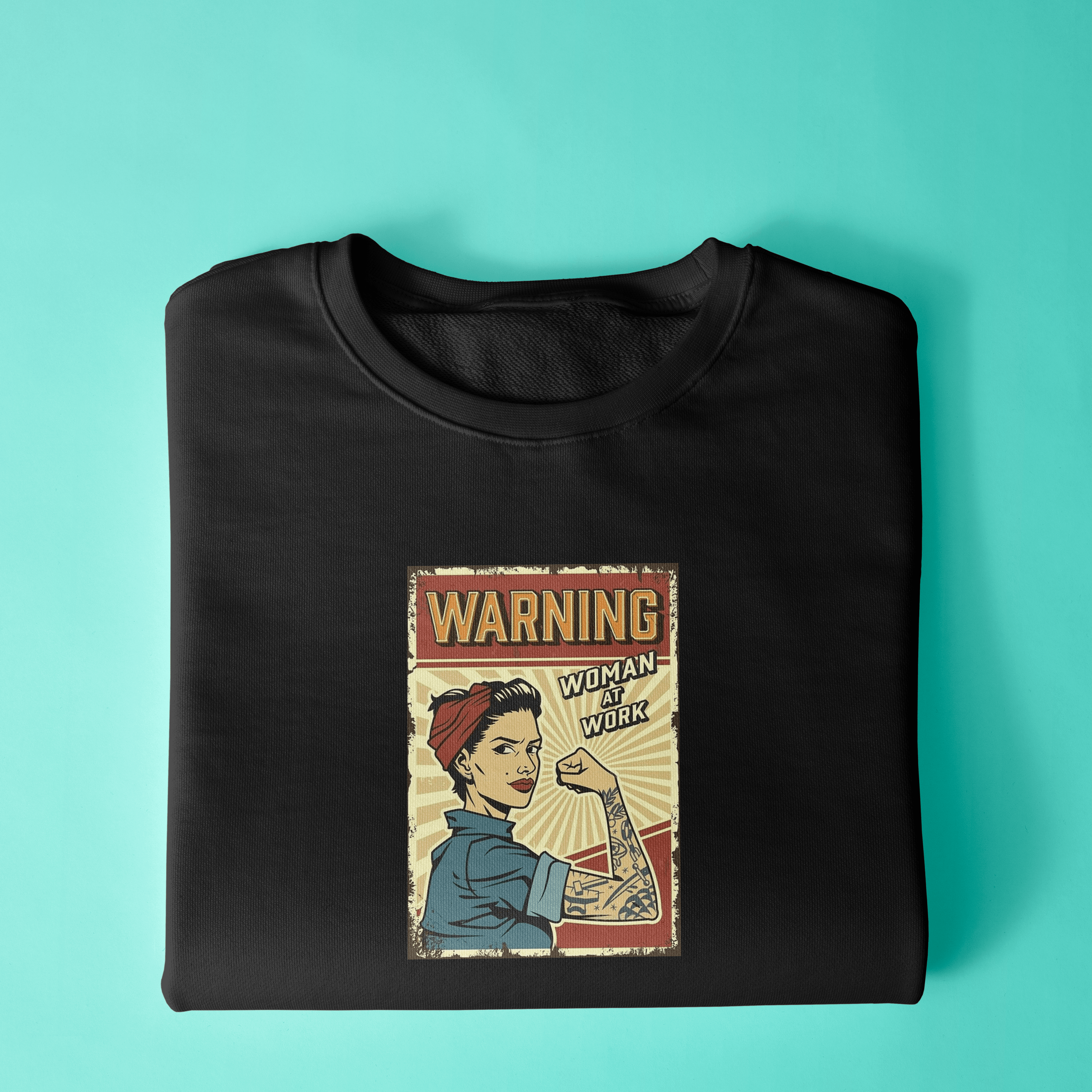 Warning Sweatshirt - Surteez
