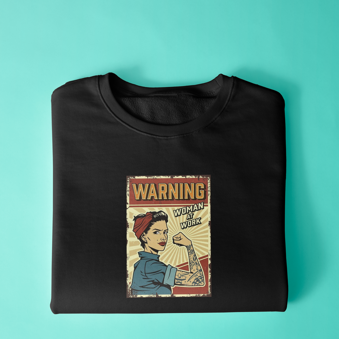 Warning Sweatshirt