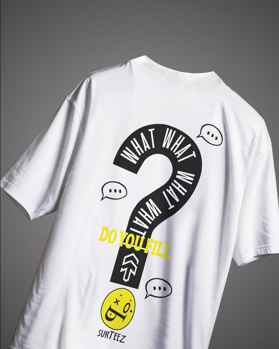 Oversize What T-Shirt