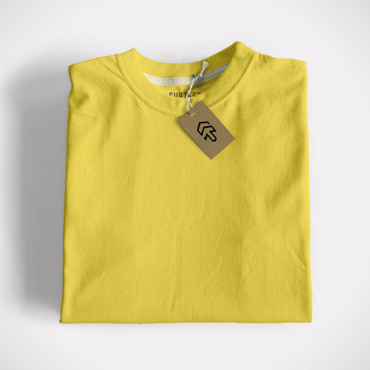 Yellow Basic Tee - Surteez