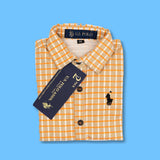 Red Check Cotton Shirt