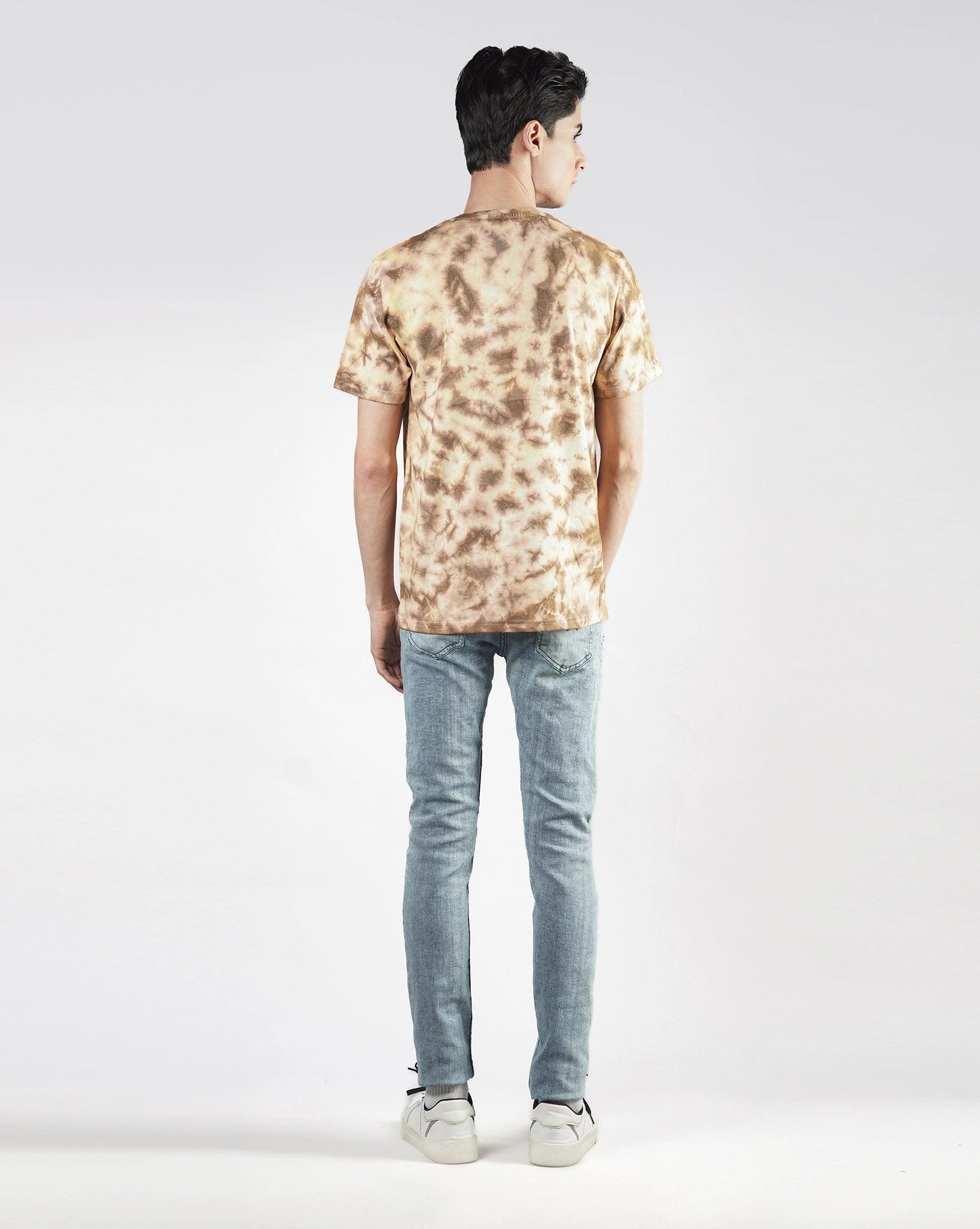 Peach Tie Dye Tee - Surteez