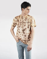 Beige Tie Dye Tee