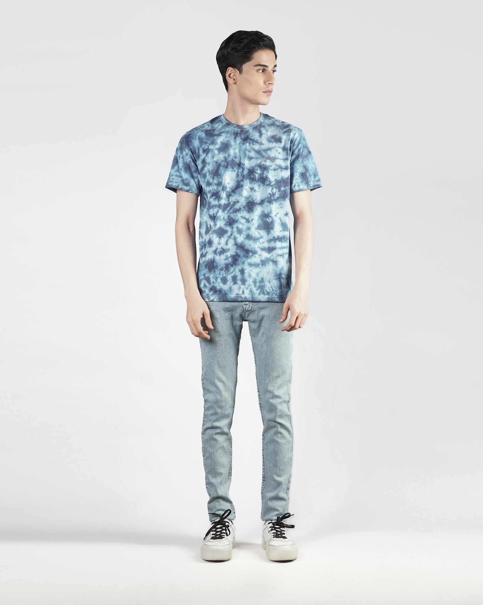 Blue Tie Dye Tee - Surteez