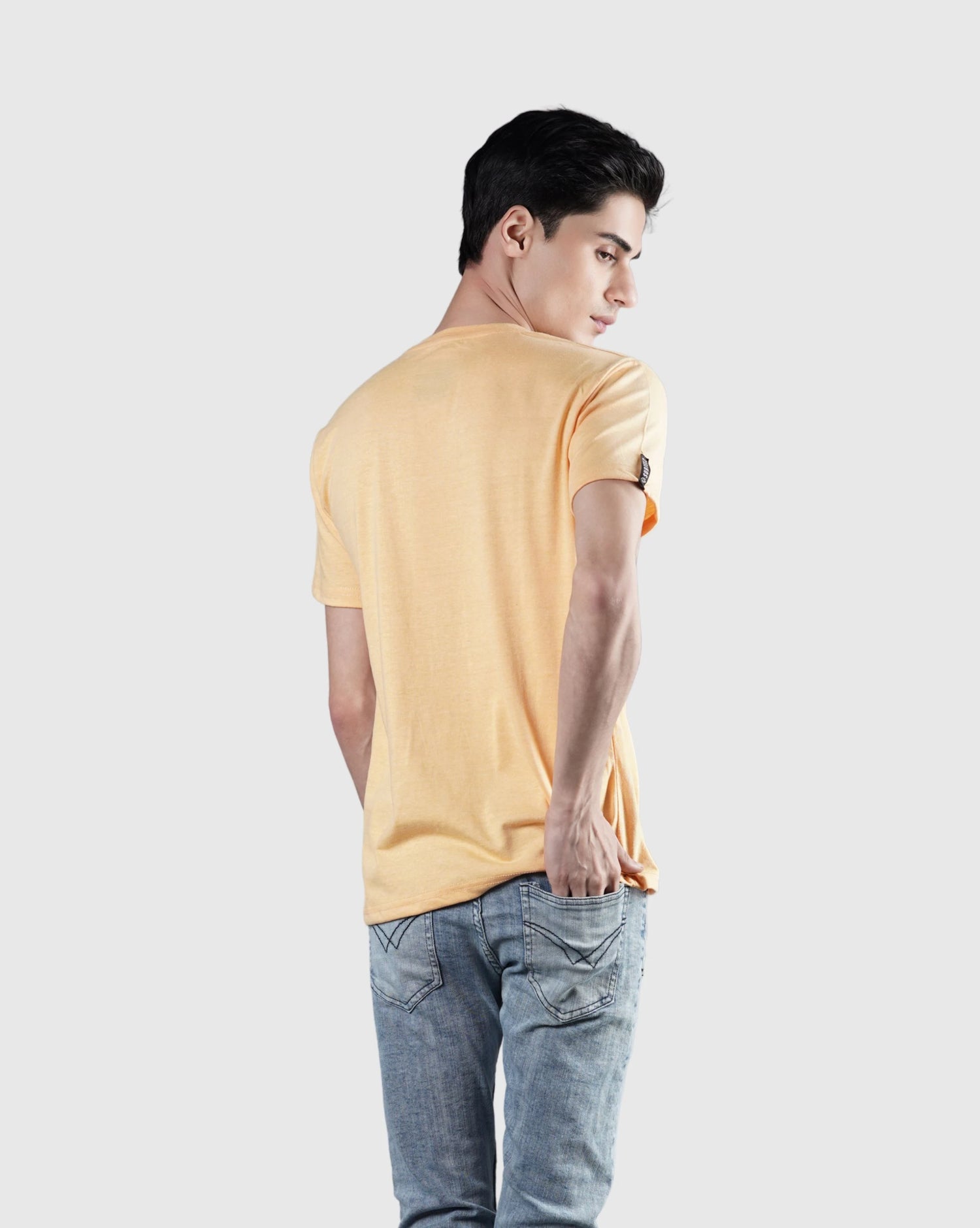 Turmeric Yellow Regular Fit With Chest Pocket