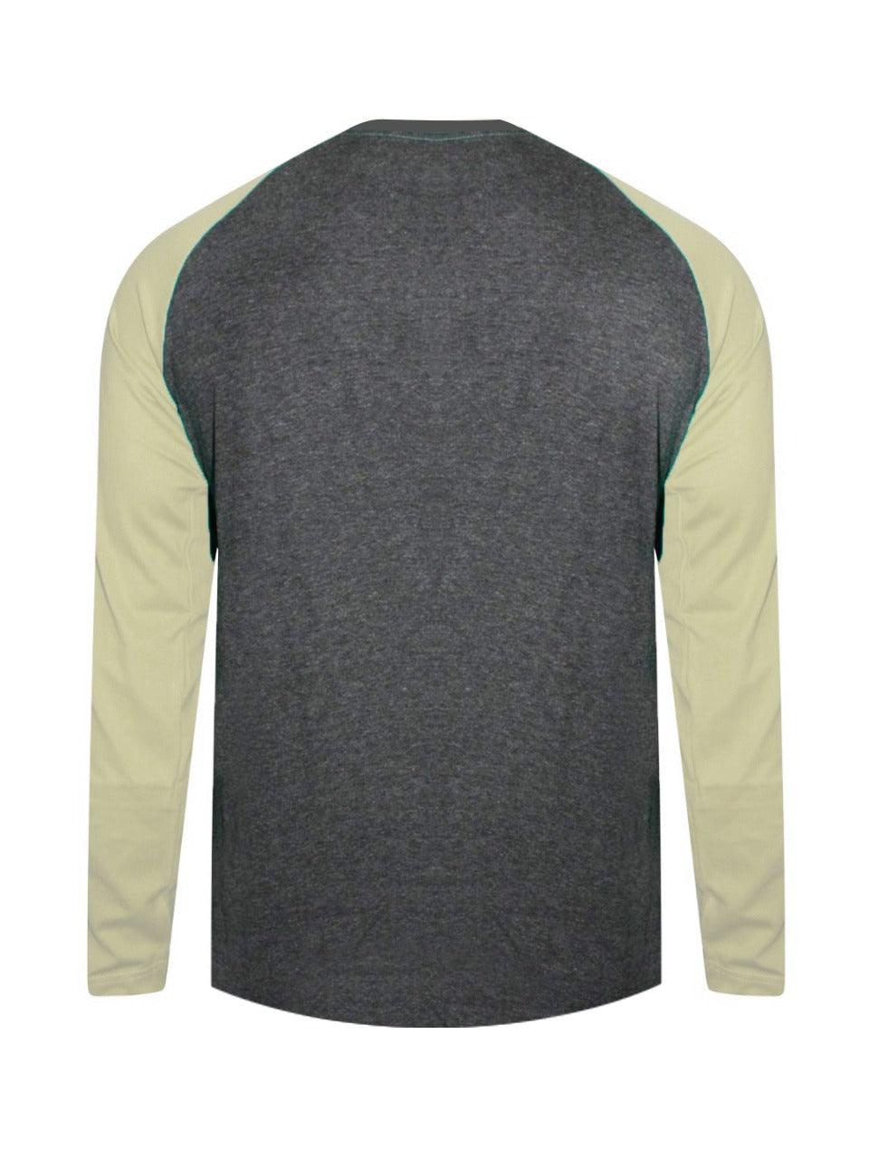Pastel Yellow Charcoal Raglan - Surteez