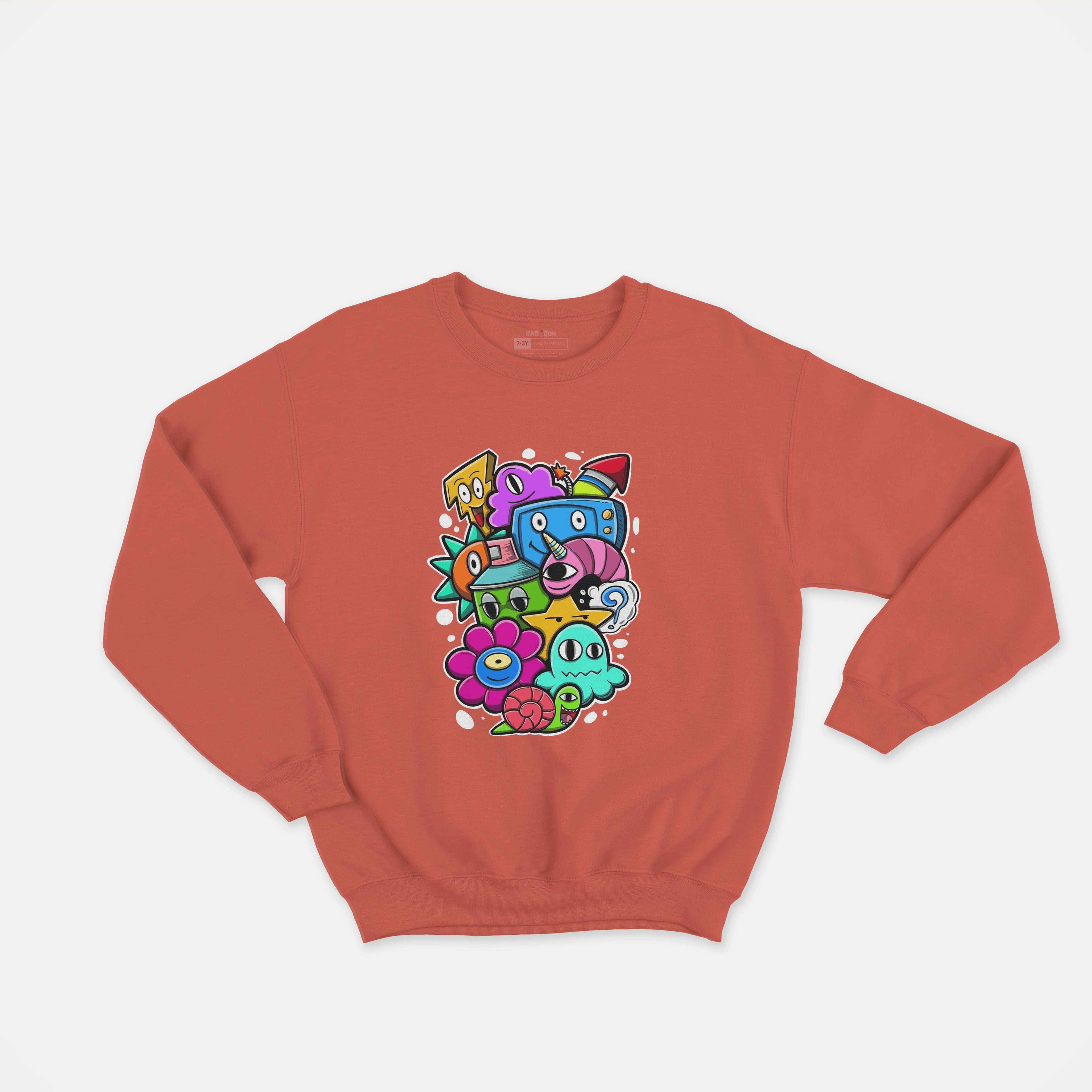 Eyes Faces Sweatshirt - Surteez