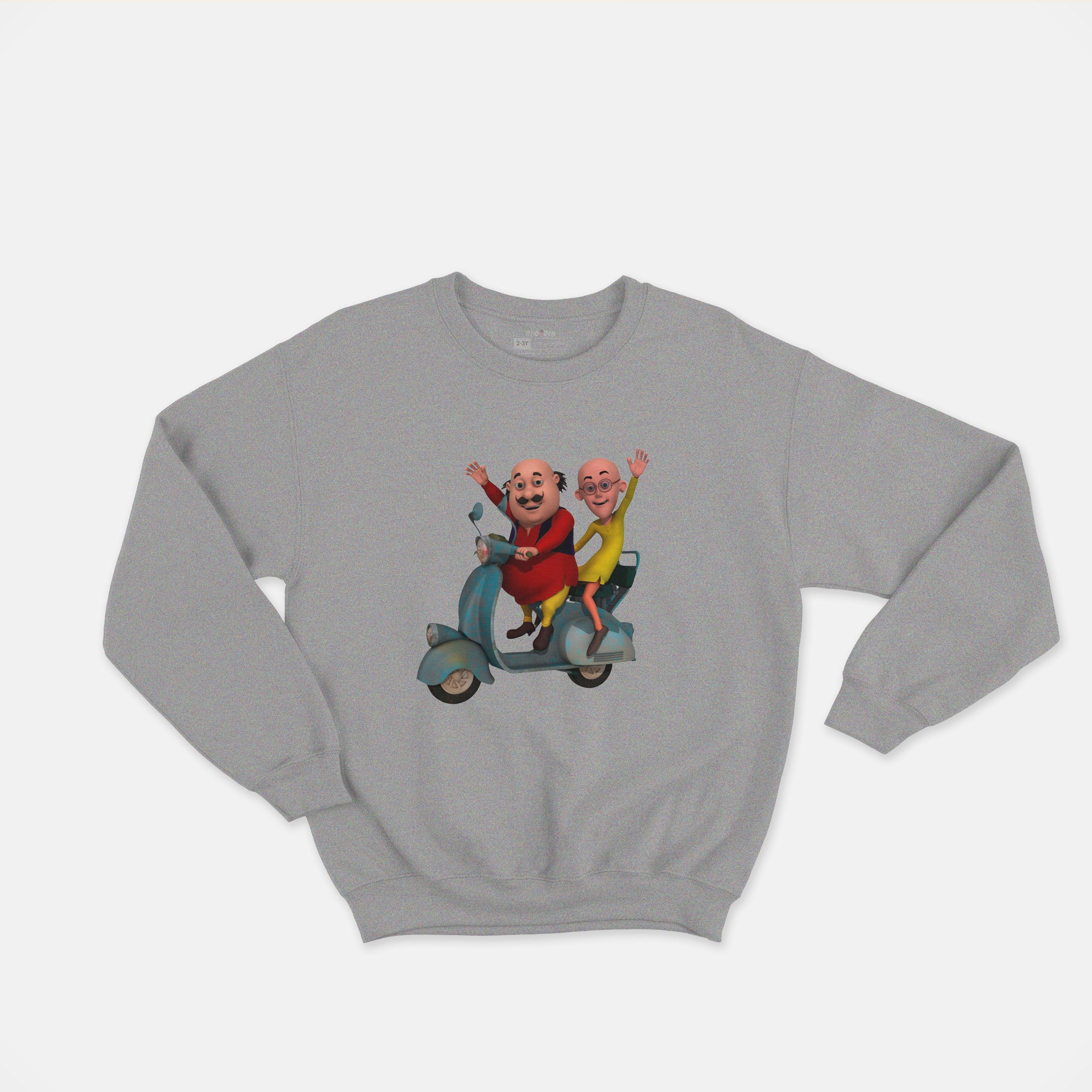Motu Patlu Sweatshirt - Surteez